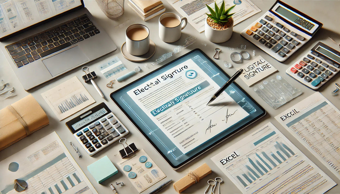 how do i electronically sign an excel document