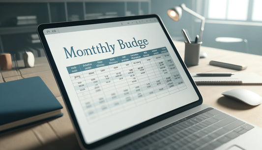 simple monthly budget template