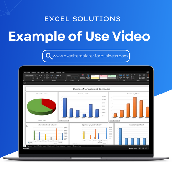 Business Dashboard Excel Template